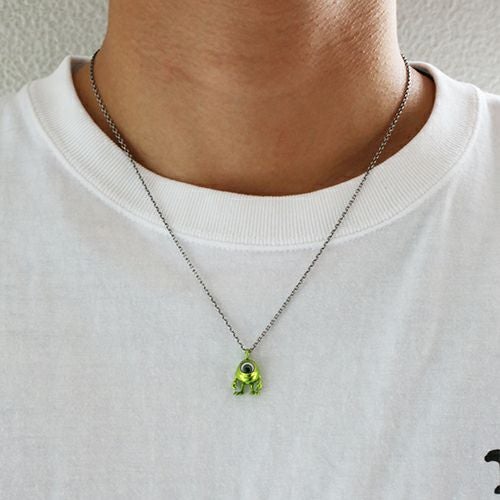 モンスターズインク　ユニーバーシティマイクネックレス　グリーン JWDMU003GR)モンスターズインク ユニバーシティマイクネックレス