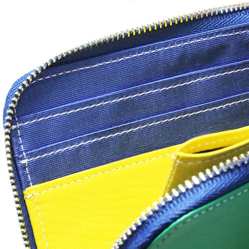 JSC-MSM005)L字ファスナー ミニ財布 レザー 二つ折り -Mr.M&Mr.L