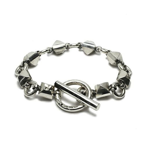 JNS1133)ビクターチェーン ブレスレット L - シルバー｜アクセサリー