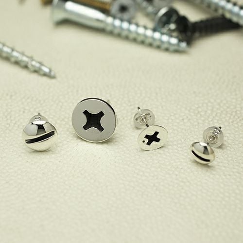 JNS738)ネジピアスS-シルバー/両耳｜アクセサリー通販のジャムホーム
