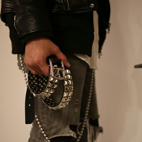 JNS731)POSTスタッズベルト-DOUBLE-｜アクセサリー通販のジャムホーム