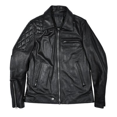 【ジャムホームメイド（JAMHOMEMADE）】レザー ライダースジャケット "LEWISON"