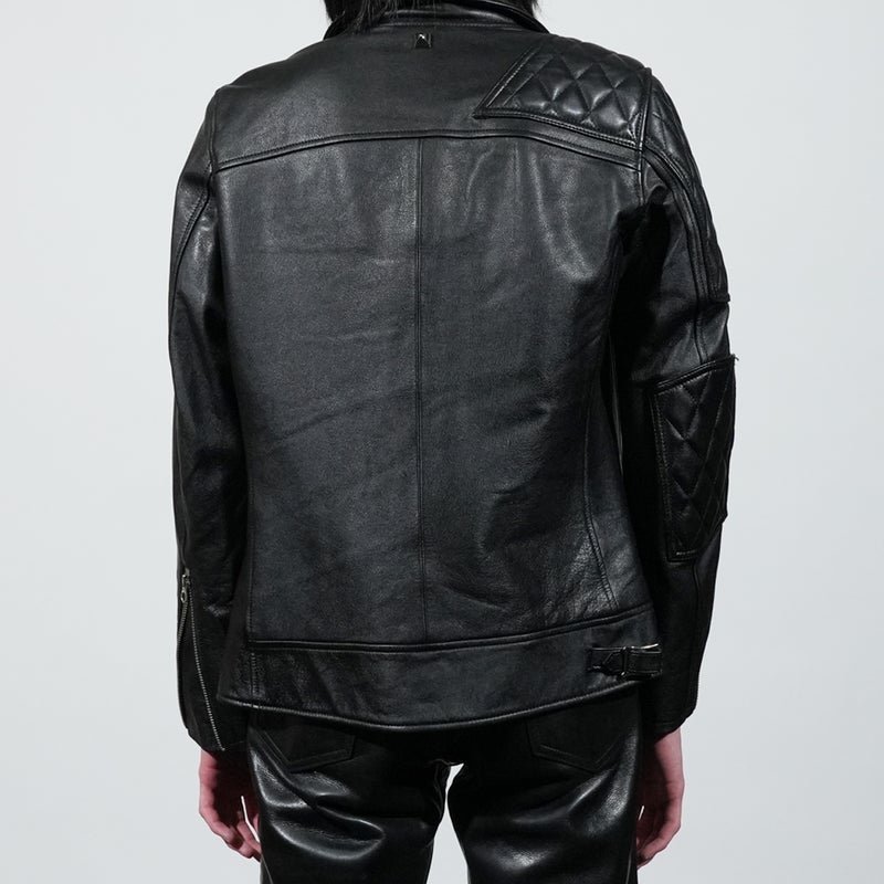 【ジャムホームメイド（JAMHOMEMADE）】レザー ライダースジャケット "LEWISON"