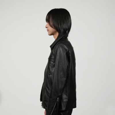 【ジャムホームメイド（JAMHOMEMADE）】レザー ライダースジャケット "LEWISON"