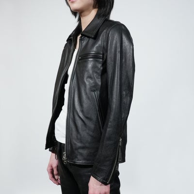 【ジャムホームメイド（JAMHOMEMADE）】レザー ライダースジャケット "LEWISON"