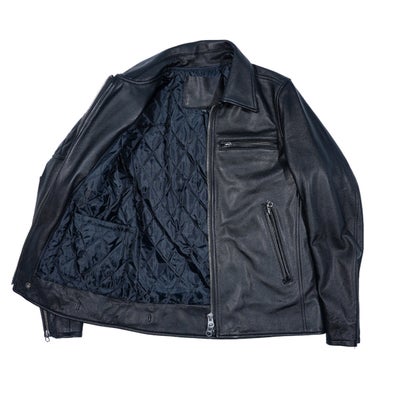 【ジャムホームメイド（JAMHOMEMADE）】レザー ライダースジャケット "LEWISON"