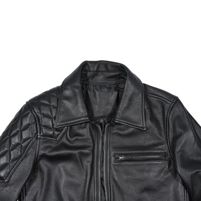 【ジャムホームメイド（JAMHOMEMADE）】レザー ライダースジャケット "LEWISON"