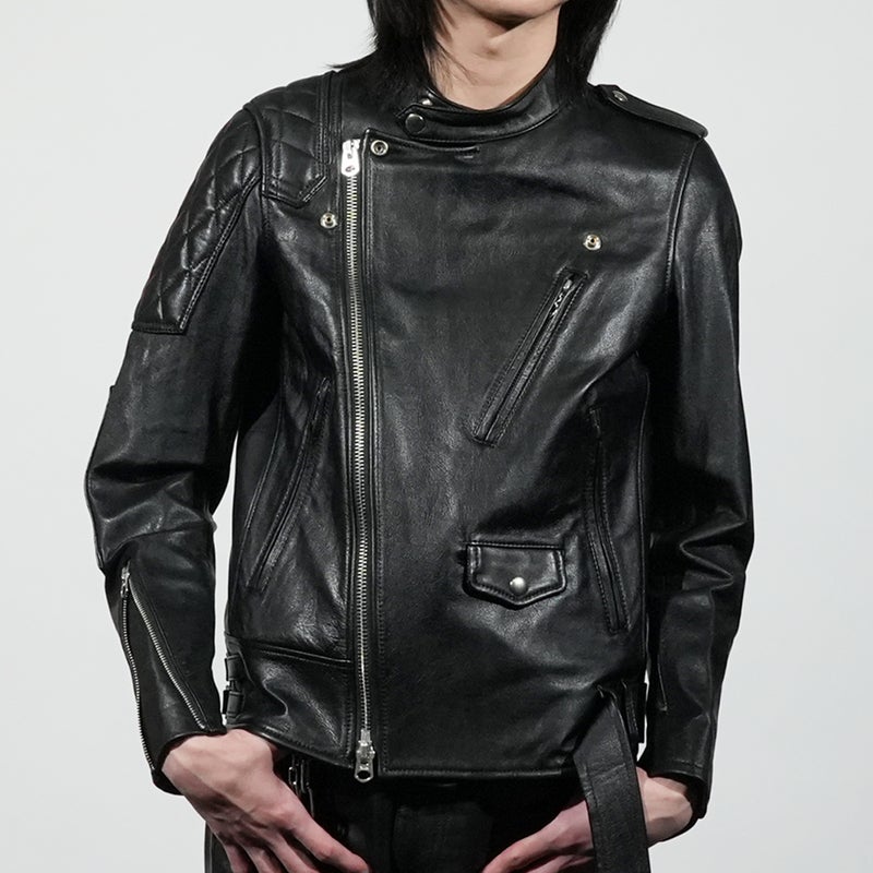 【ジャムホームメイド（JAMHOMEMADE）】レザー ライダースジャケット "MONSTAR"