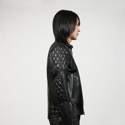 【ジャムホームメイド（JAMHOMEMADE）】レザー ライダースジャケット "MONSTAR"