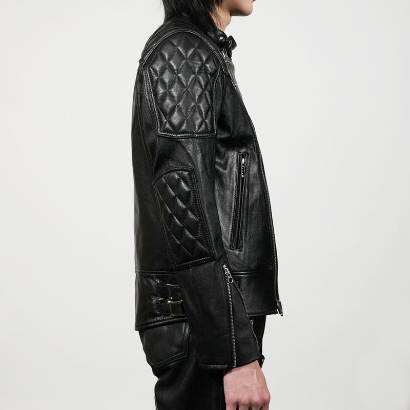 【ジャムホームメイド（JAMHOMEMADE）】レザー ライダースジャケット "MONSTAR"