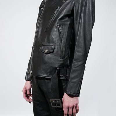 【ジャムホームメイド（JAMHOMEMADE）】レザー ライダースジャケット "MONSTAR"