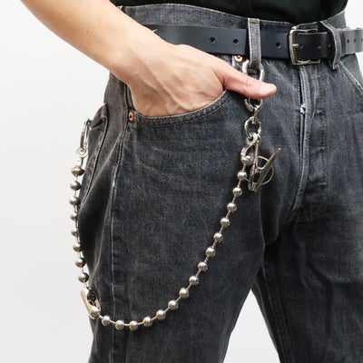 【ジャムホームメイド（JAMHOMEMADE）】A-アナーキー ウォレットチェーン M