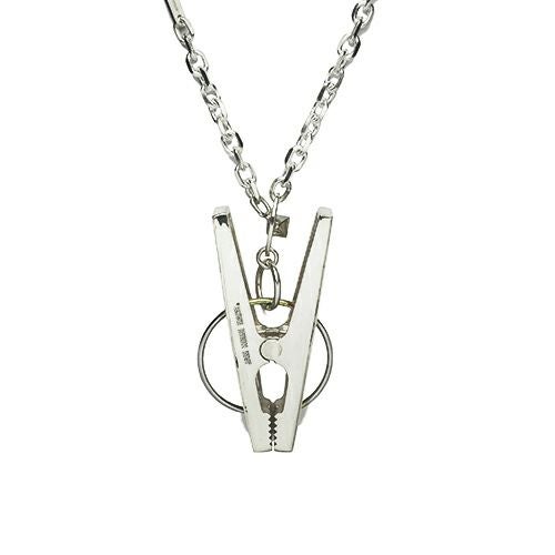 JNS766)アナーキー洗濯バサミC-シルバー925-｜アクセサリー通販の