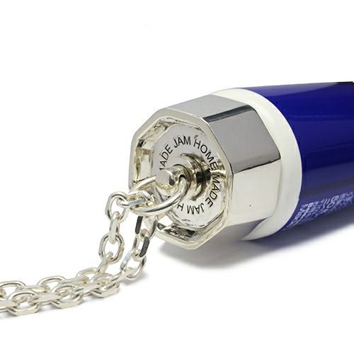 JNS762)リップキャップネックレス-ブルー｜アクセサリー通販のジャム