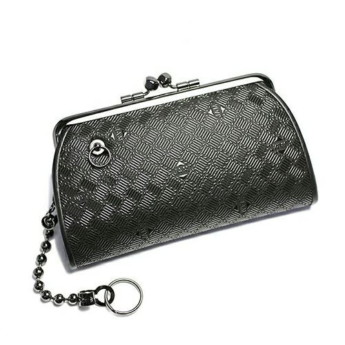 【ジャムホームメイド（JAMHOMEMADE）】印傳 - 印伝屋 二つ折り財布 親子 がま口財布 無響柄