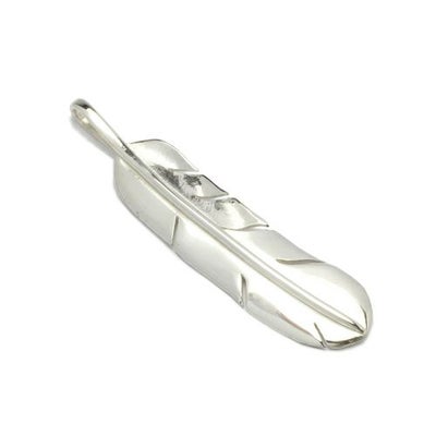 【ジャムホームメイド（JAMHOMEMADE）】NAKED フェザー ネックレス L