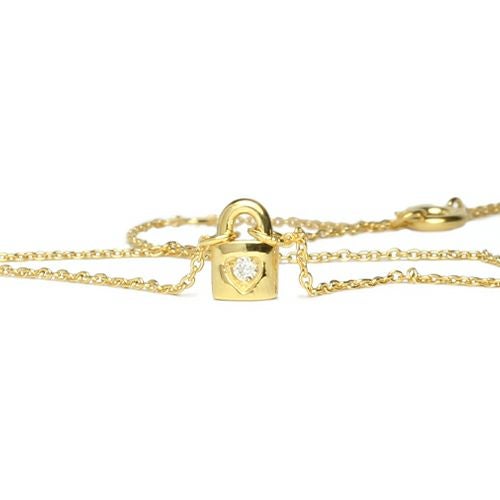 キー & ロックラブネックレス / ペアネックレス