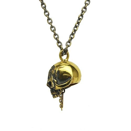 JWDNC81V)パイレーツ・オブ・カリビアン/最後の海賊スカルネックレス