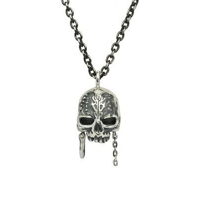 【ジャムホームメイド（JAMHOMEMADE）】パイレーツ・オブ・カリビアン/最後の海賊 スカルネックレス - シルバー