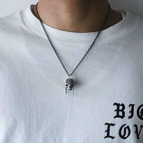 JWDNC81S)パイレーツ・オブ・カリビアン/最後の海賊スカルネックレス