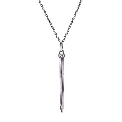 【ジャムホームメイド（JAMHOMEMADE）】ネイル トップ ネックレス M - シルバー925
