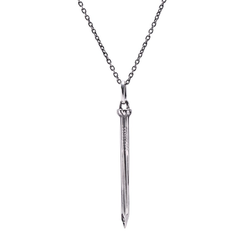 【ジャムホームメイド（JAMHOMEMADE）】ネイル トップ ネックレス M - シルバー925