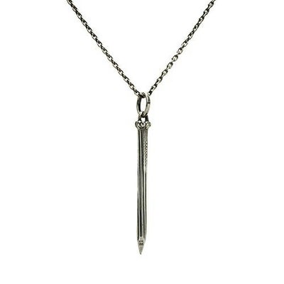 【ジャムホームメイド（JAMHOMEMADE）】ネイル トップ ネックレス M - シルバー925