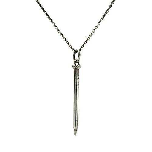 【ジャムホームメイド（JAMHOMEMADE）】ネイル トップ ネックレス M - シルバー925