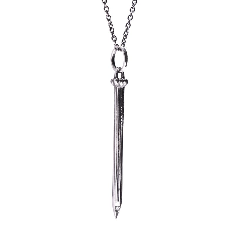 【ジャムホームメイド（JAMHOMEMADE）】ネイル トップ ネックレス M - シルバー925