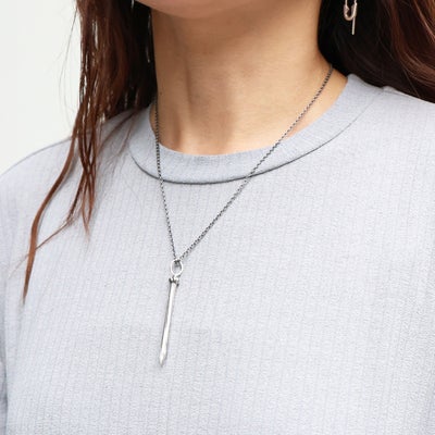 【ジャムホームメイド（JAMHOMEMADE）】ネイル トップ ネックレス M - シルバー925