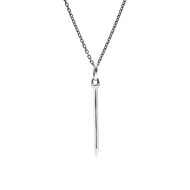 【ジャムホームメイド（JAMHOMEMADE）】ネイルトップネックレス S - シルバー925