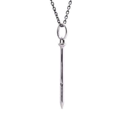 【ジャムホームメイド（JAMHOMEMADE）】ネイルトップネックレス S - シルバー925