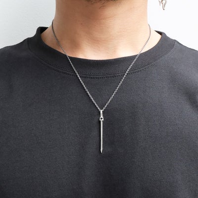 【ジャムホームメイド（JAMHOMEMADE）】ネイルトップネックレス S - シルバー925