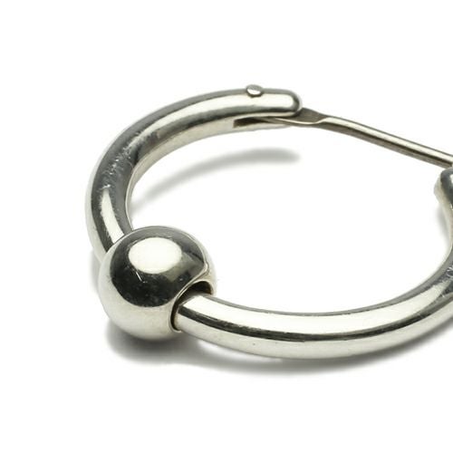 JNS809SV)JAMアイレットフープピアス-シルバー/片耳｜アクセサリー通販