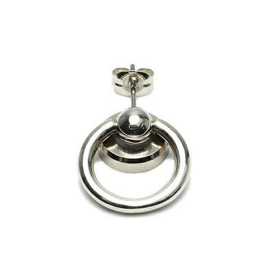 【ジャムホームメイド（JAMHOMEMADE）】JAM アイレット ダイレクトピアス - シルバー / 片耳