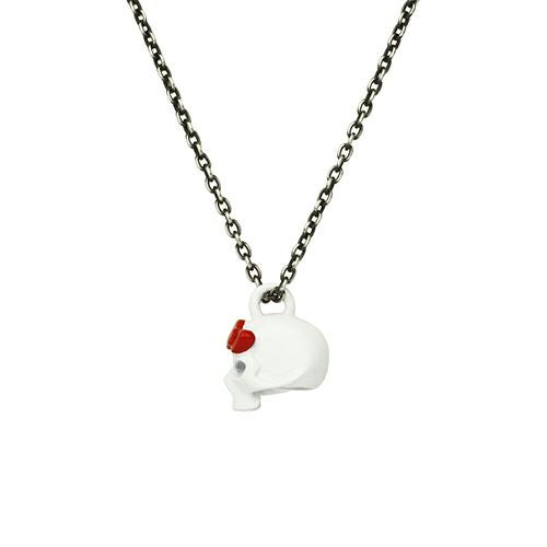 JKT002FC)ハローキティ/HelloKittyスカルフェイスネックレス