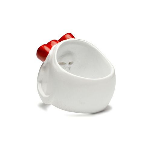 JKT001FC)ハローキティ/HelloKittyスカルフェイスリング-フルカラー