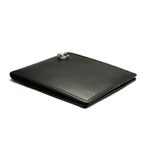 JNS873BK)スリム （薄造り） 二つ折り財布 / ミディアムウォレット