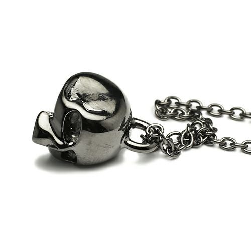 JNS880BK)レボリューションスカルネックレス-ブラック｜アクセサリー