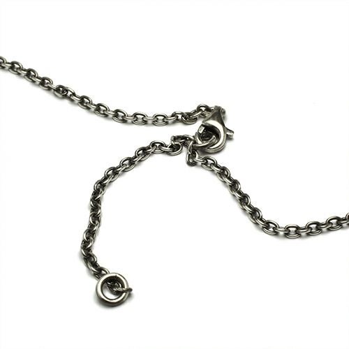 JNS880SV)レボリューションスカルネックレス-シルバー｜アクセサリー