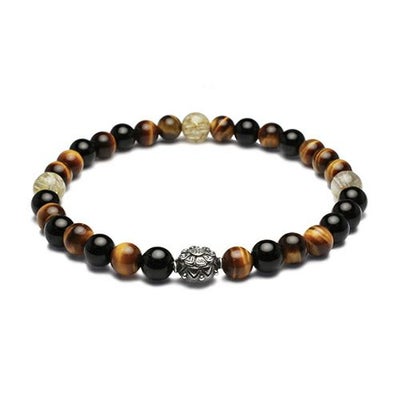 【ジャムホームメイド（JAMHOMEMADE）】全技連 開運 数珠ブレス チャクラ -『健康運』- M