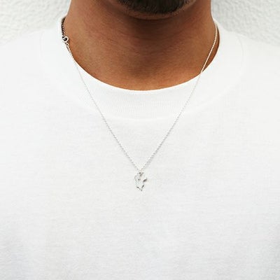 【ジャムホームメイド（JAMHOMEMADE）】日本地図 鹿児島県 ネックレス