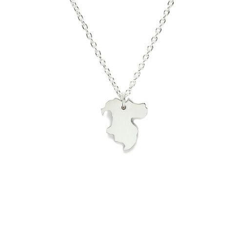 【ジャムホームメイド（JAMHOMEMADE）】日本地図 大分県 ネックレス