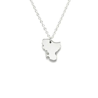 【ジャムホームメイド（JAMHOMEMADE）】日本地図 兵庫県 ネックレス