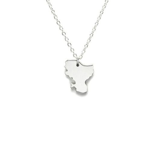 【ジャムホームメイド（JAMHOMEMADE）】日本地図 兵庫県 ネックレス