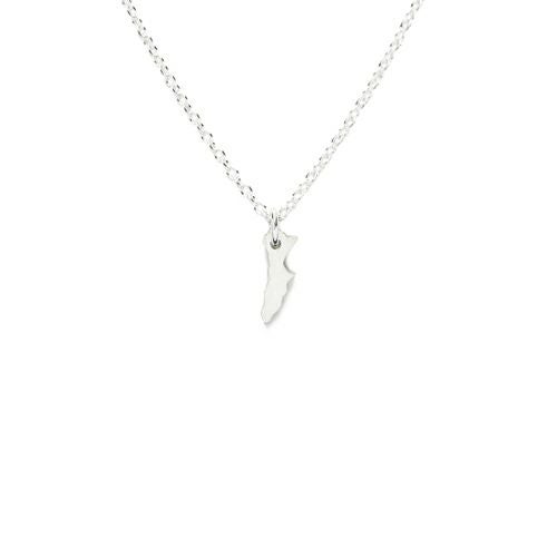 JMAP002)日本地図青森県ネックレス｜アクセサリー通販のジャムホーム