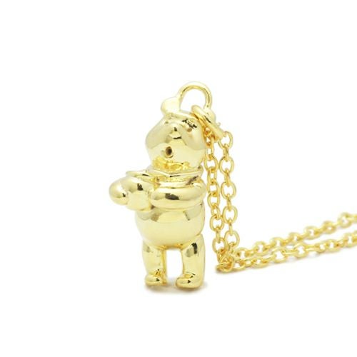 ディズニー プーさん純金ネックレス JWDNC78GP)くまのプーさんネックレス-ゴールド｜アクセサリー通販の