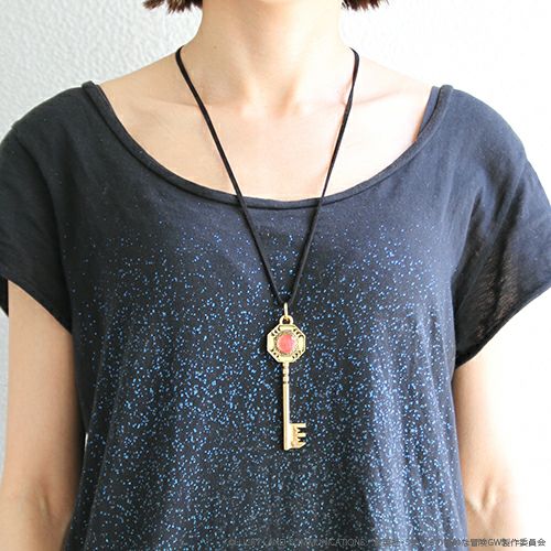 JJO017)ジョジョの奇妙な冒険 黄金の風キーネックレス｜アクセサリー