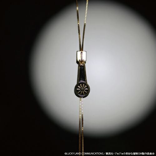 JJO018)ジョジョの奇妙な冒険 黄金の風ジッパーネックレス