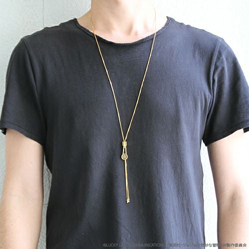 JJO018)ジョジョの奇妙な冒険 黄金の風ジッパーネックレス
